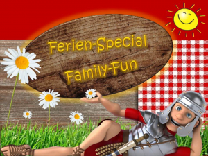 Family-Fun in den Sommerferien